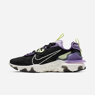 Pantofi Casual Nike React Vision Barbati Negrii Gri Inchis Violet | RWJV-08635